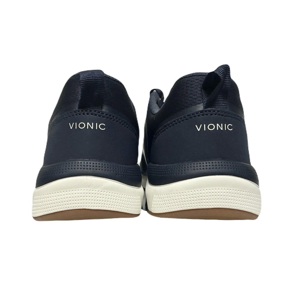 NEW Vionic Walk Strider Womens Size 8.5 Wide Fit Navy Comfort Oxford Sneakers - Picture 5 of 8